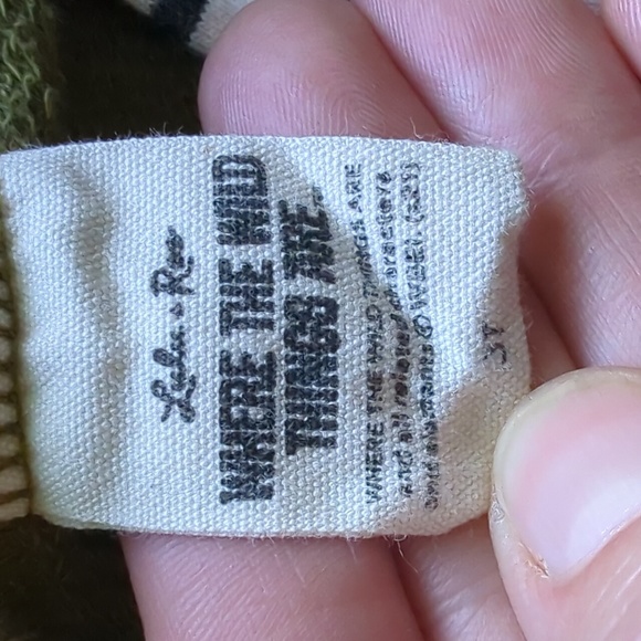 Lulu + Roo Where the Wild Things Are SweatShirt Short Set - Picture 5 of 5